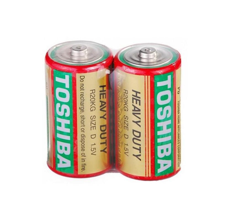 R20 Toshiba D R20KG, Shrink 2 Heavy Duty 1.5V (24/288)