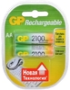 Аккумулятор бытовой GP R6 AA BL2 NI-MH 2100mAh в пластиковой упаковке (2/20/200)