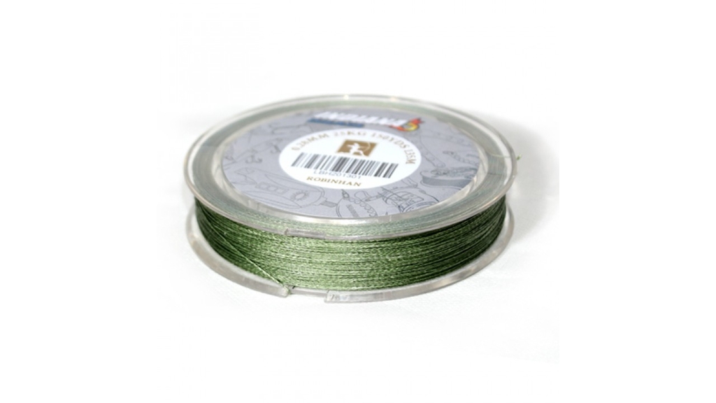 Шнур INDIANA 3 BRAID 0,25 мм 135 м зелёная (1310964)