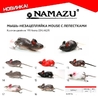 N-MP76-26-16, Мышь-незацепляйка Namazu MOUSE с лепестками, 76 мм, 26 г, цвет 16, крючок-двойник 2/0