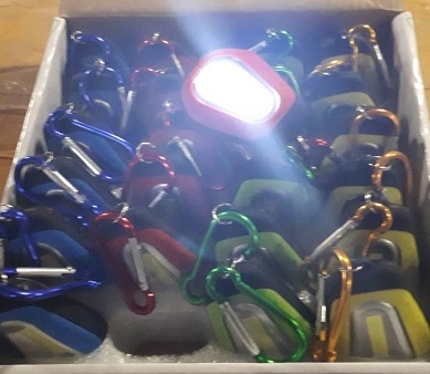 Фонарик-брелок ручной COB LED арт. Y-868 на 1хCR2032 (1/24)
