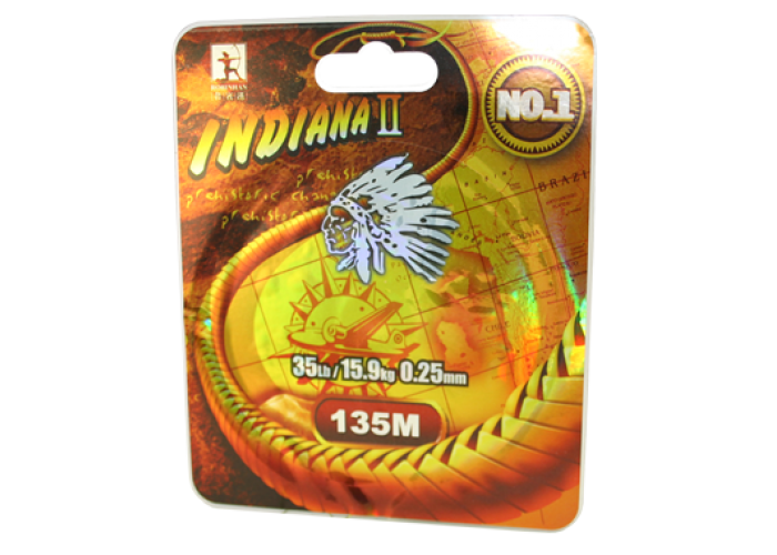 Шнур плетенный 4х INDIANA II 0,16 135 м, 6,80 кг (1311575)
